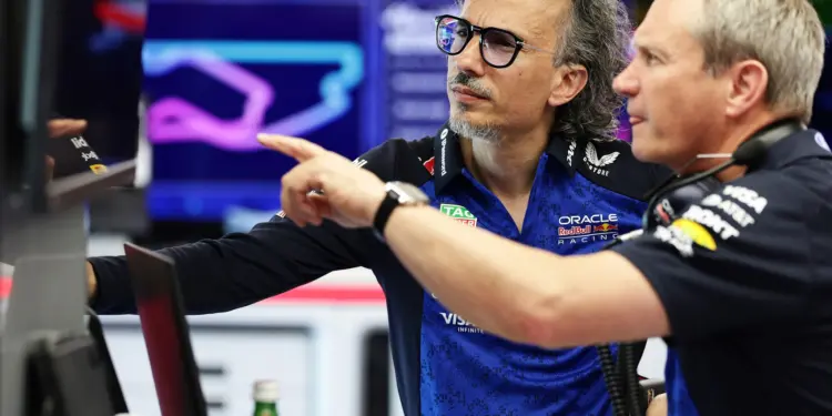 Laurent Mekies, Paul Monaghanm Red Bull