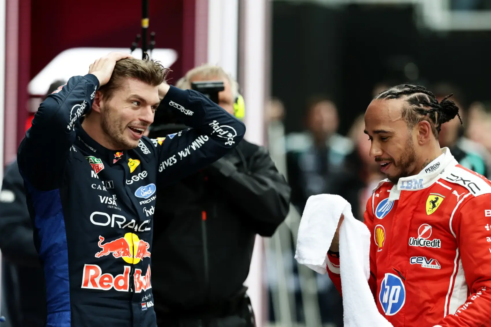 Max Verstappen, Lewis Hamilton, Ferrari