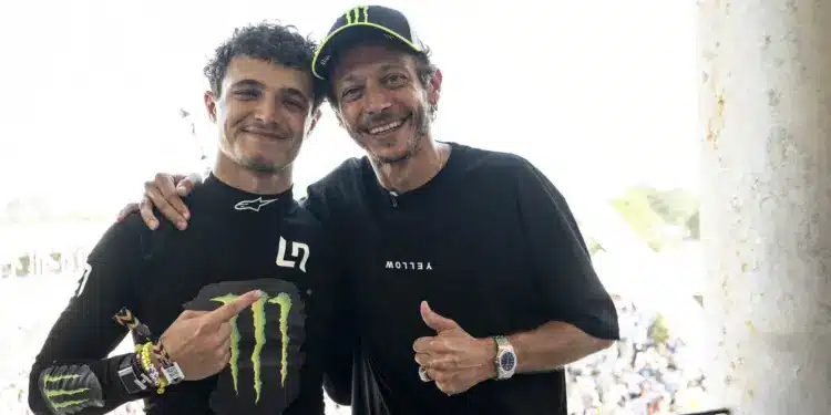 Lando Norris, Valentino Rossi
