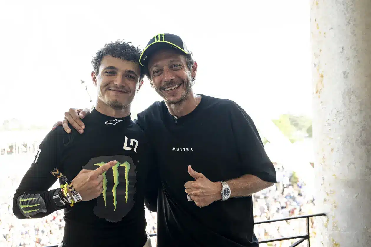 Lando Norris, Valentino Rossi