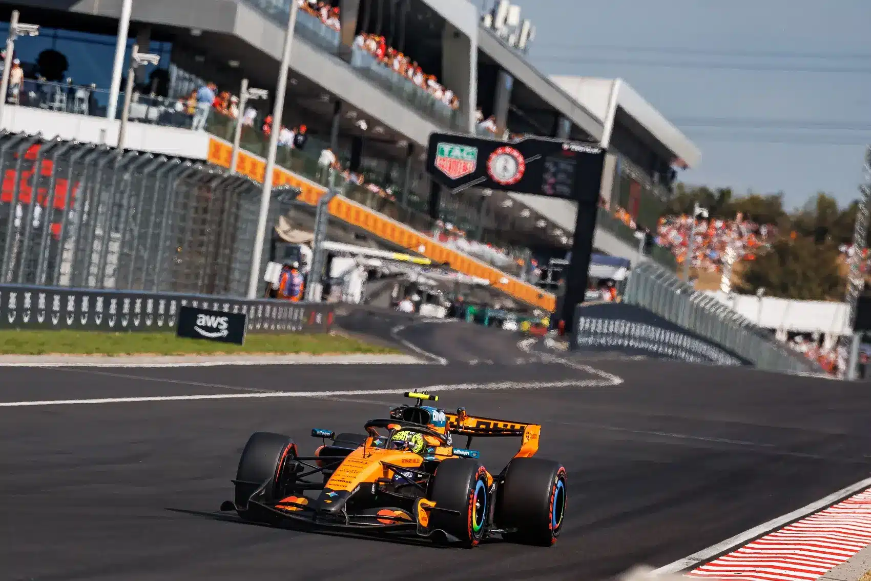 Lando Norris F1 Hungaroring
