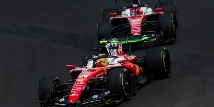 Ferrari, Charles Leclerc, Lewis Hamilton