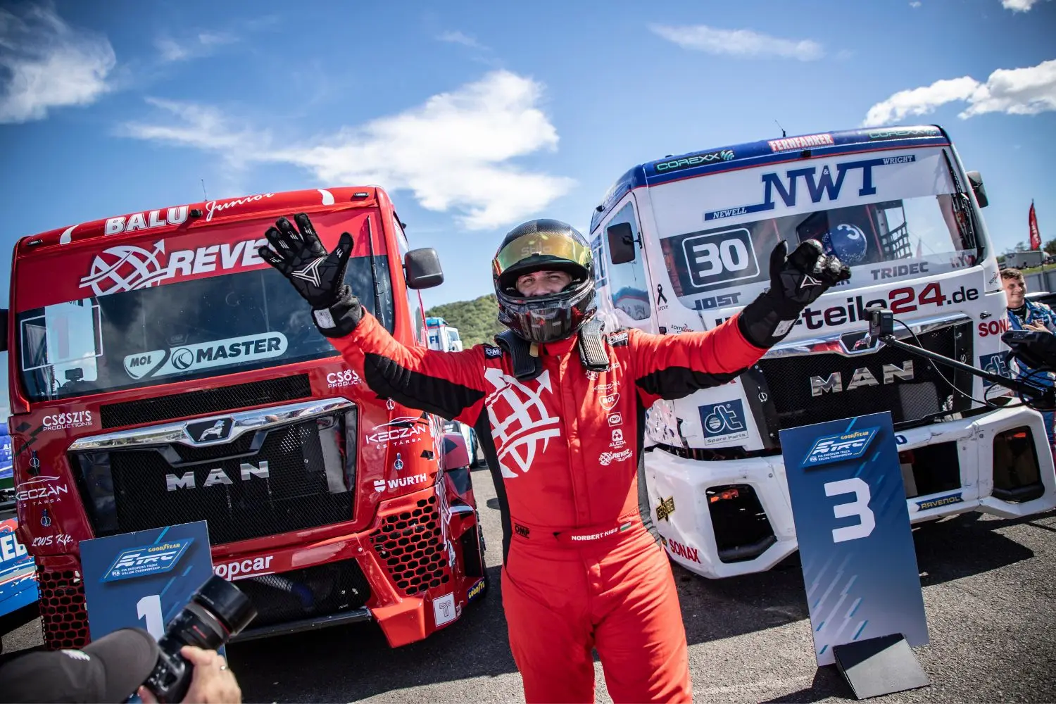 kiss norbert, révész racing