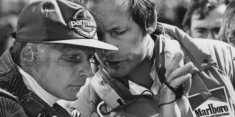Niki Lauda, Ron Dennis, Zandvoort