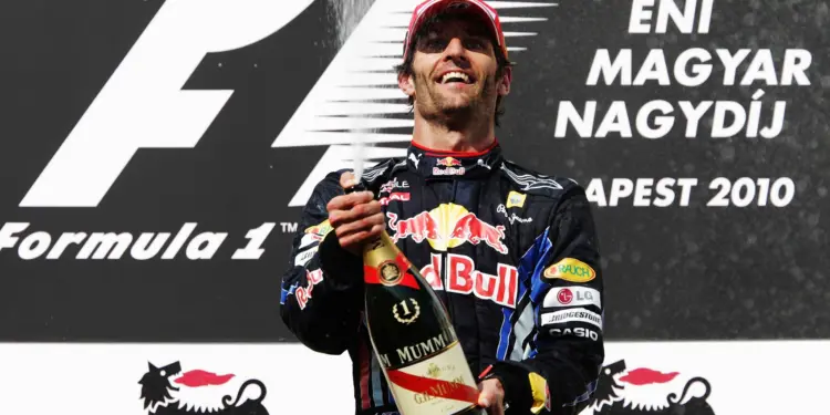 Mark Webber 2010 Magyar Nagydíj F1 Hungaroring