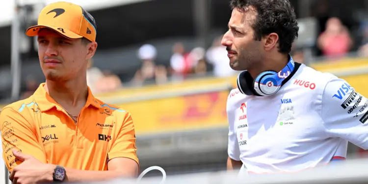 Lando Norris, Daniel Ricciardo
