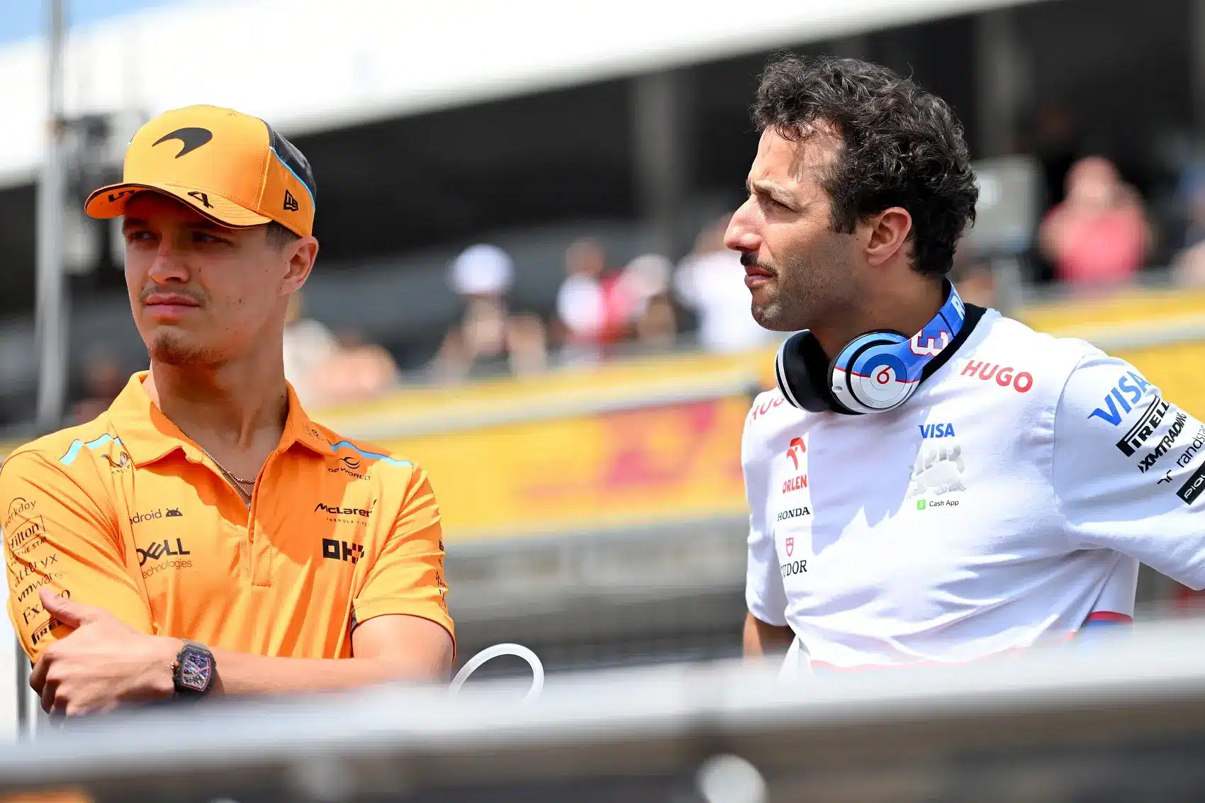 Lando Norris, Daniel Ricciardo