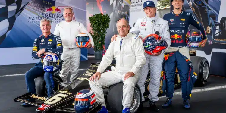 David Coulthard, Johnny Herbert, Gerhard Berger, Emerson Fittipaldi, Patrick Friesacher