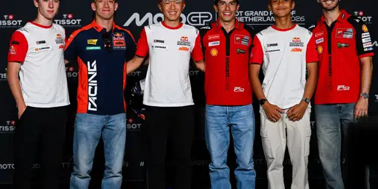 Benat Fernandez, Pedro Acosta, Ryota Ogiwara, Marc Marquez, Kiandra Ramadhipa, Francesco Bagnaia