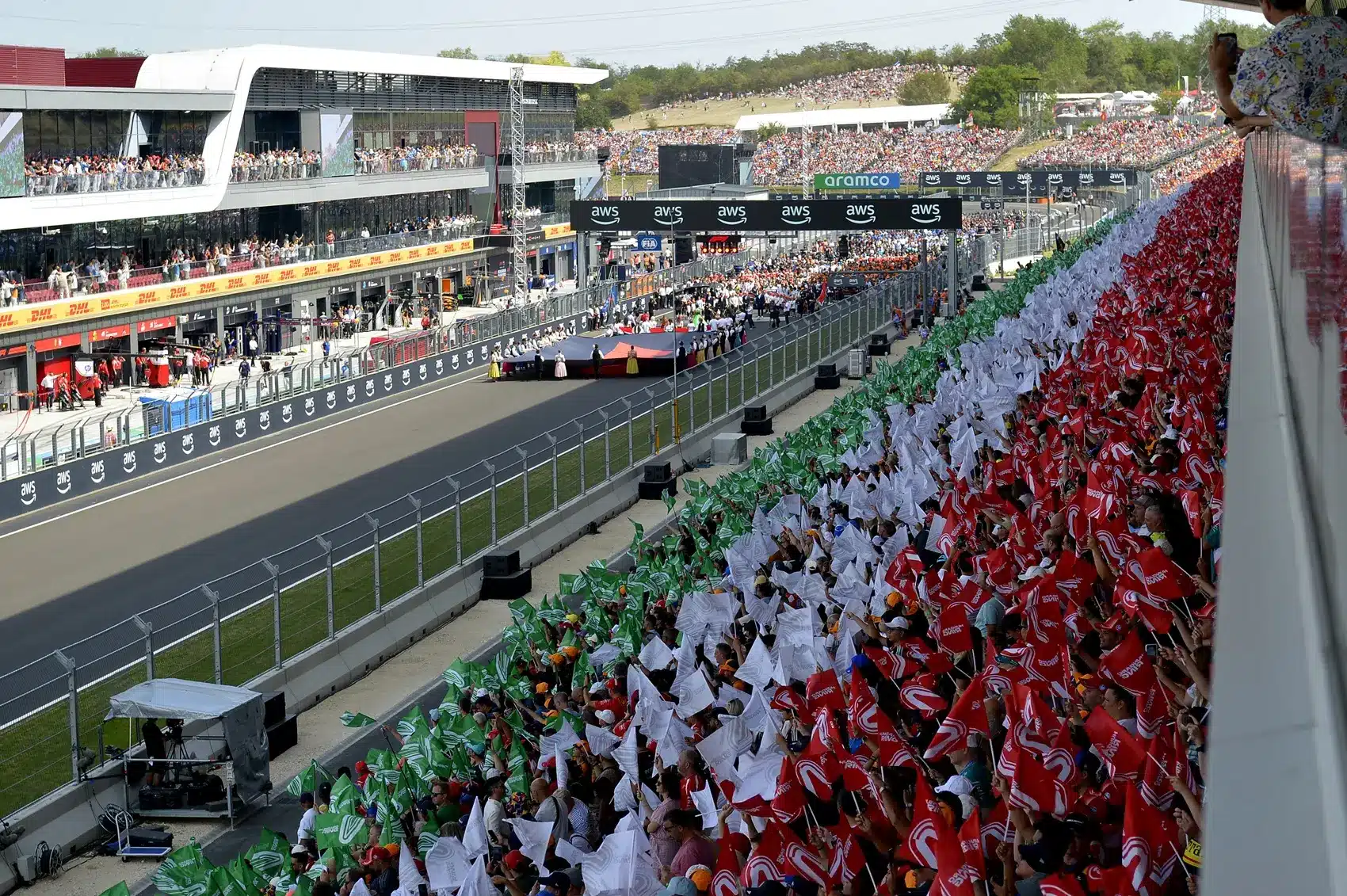 Hungarorging F1 2026 rajongók