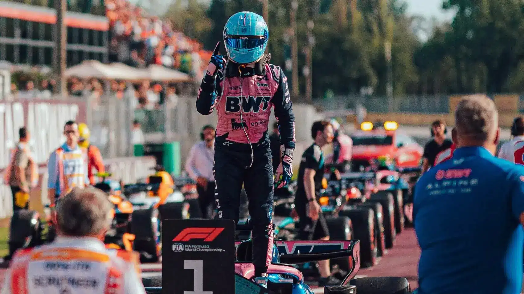 Pierre Gasly, Olasz Nagydíj, Rajtrács
