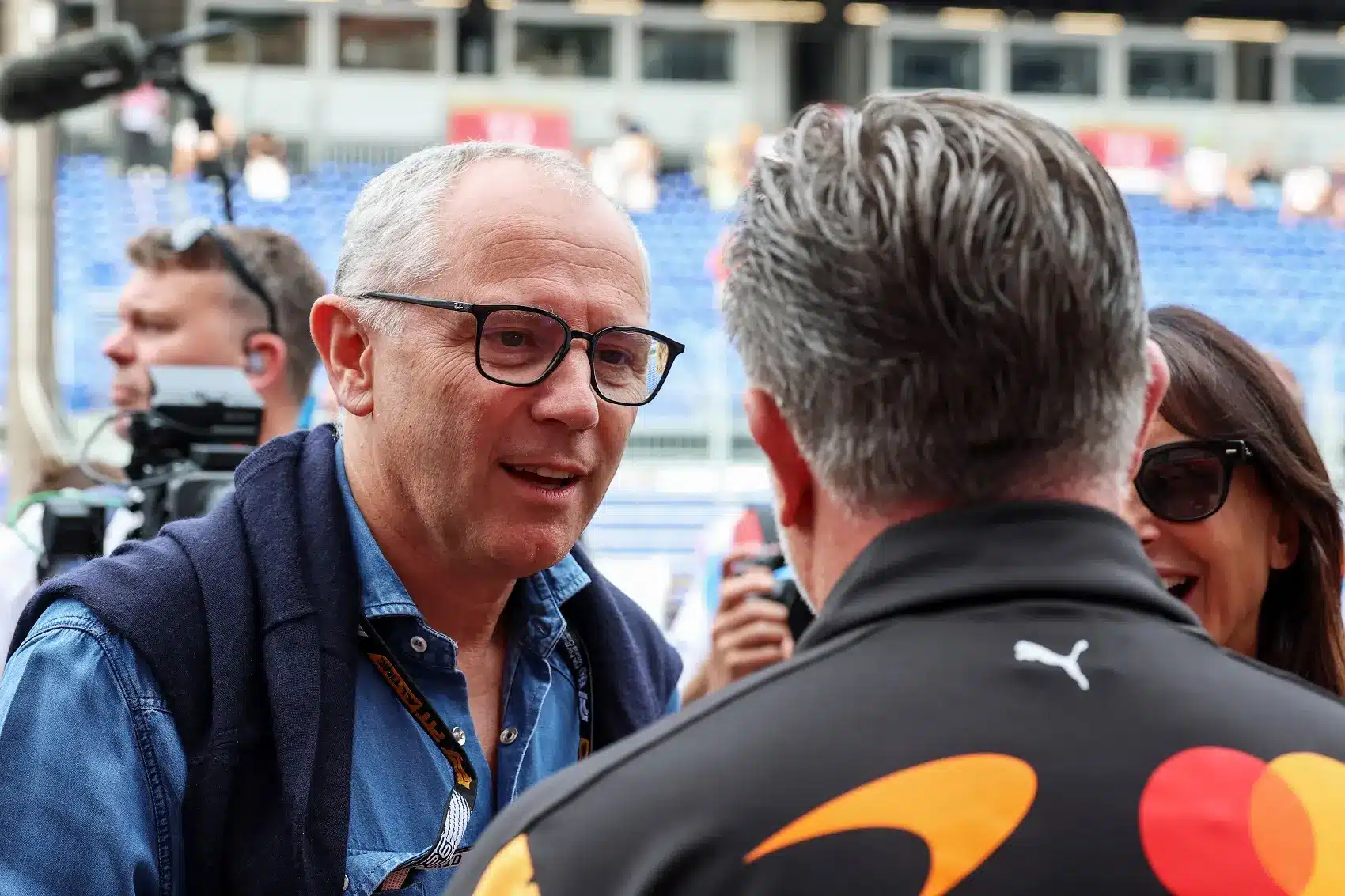 Stefano Domenicali, Zak Brown