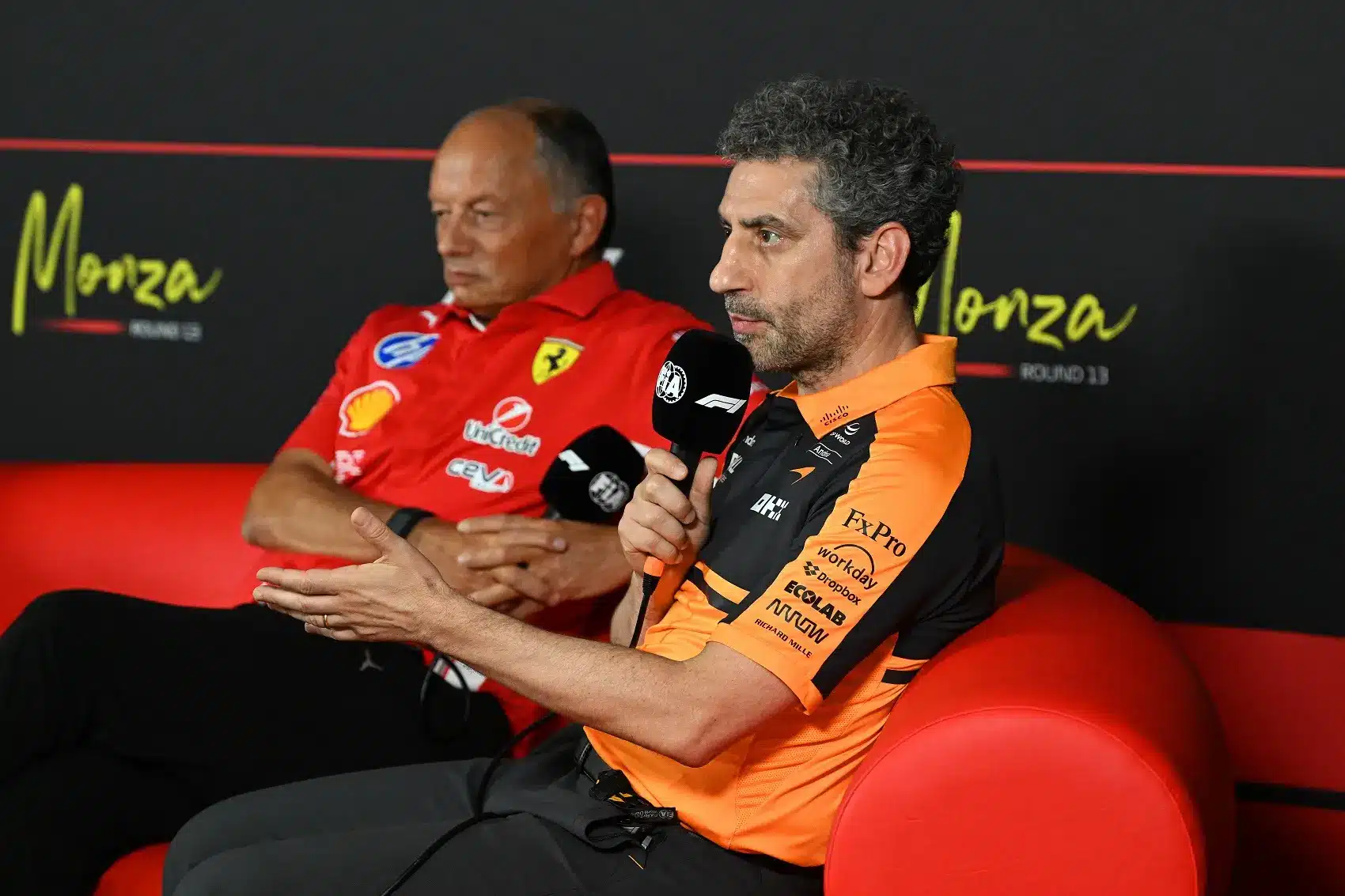 Frederic Vasseur, Andrea Stella