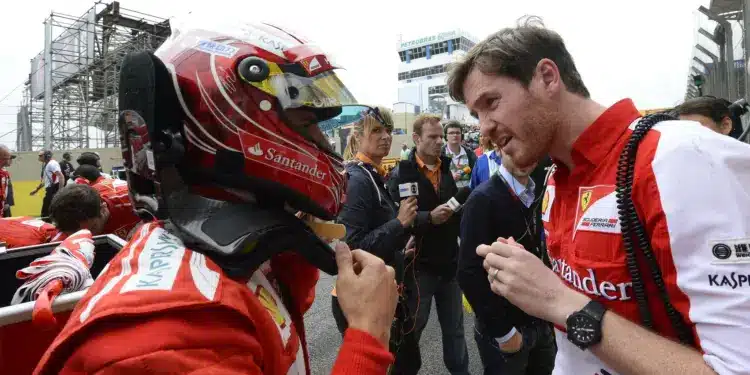 F1 2013 Felipe Massa és Rob Smedley