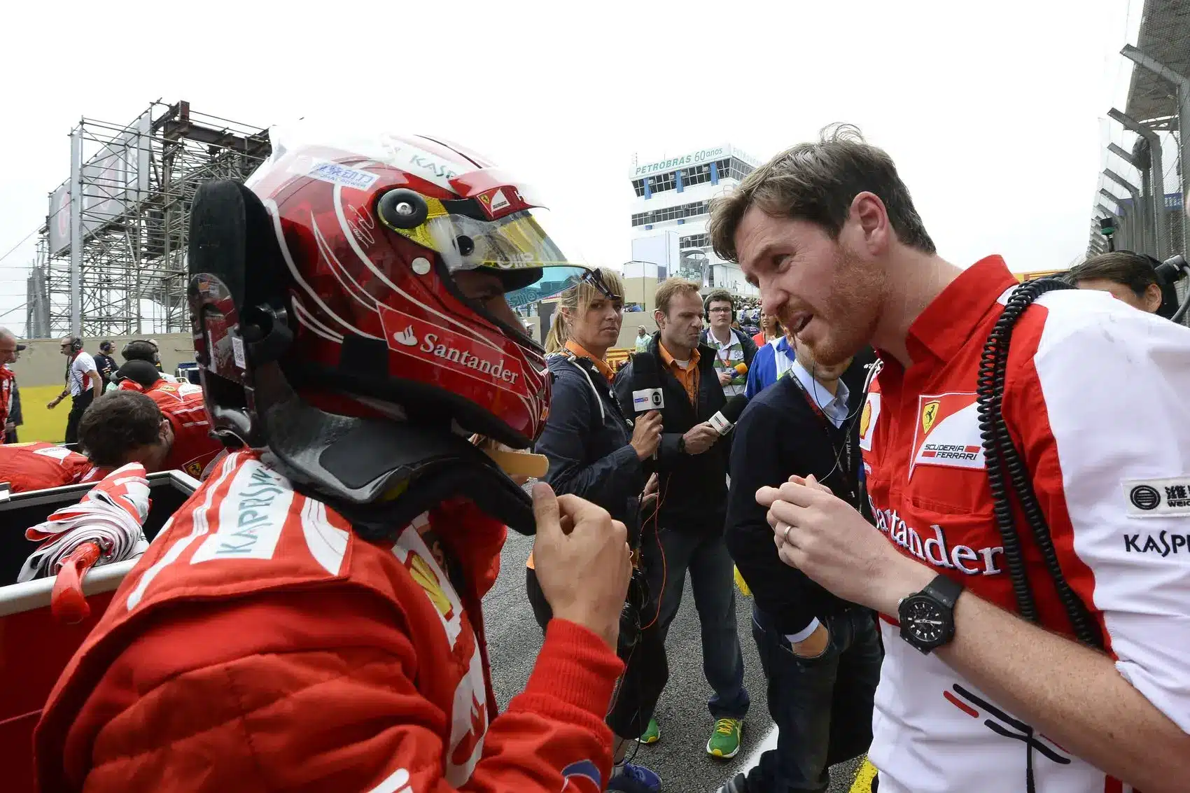 F1 2013 Felipe Massa és Rob Smedley