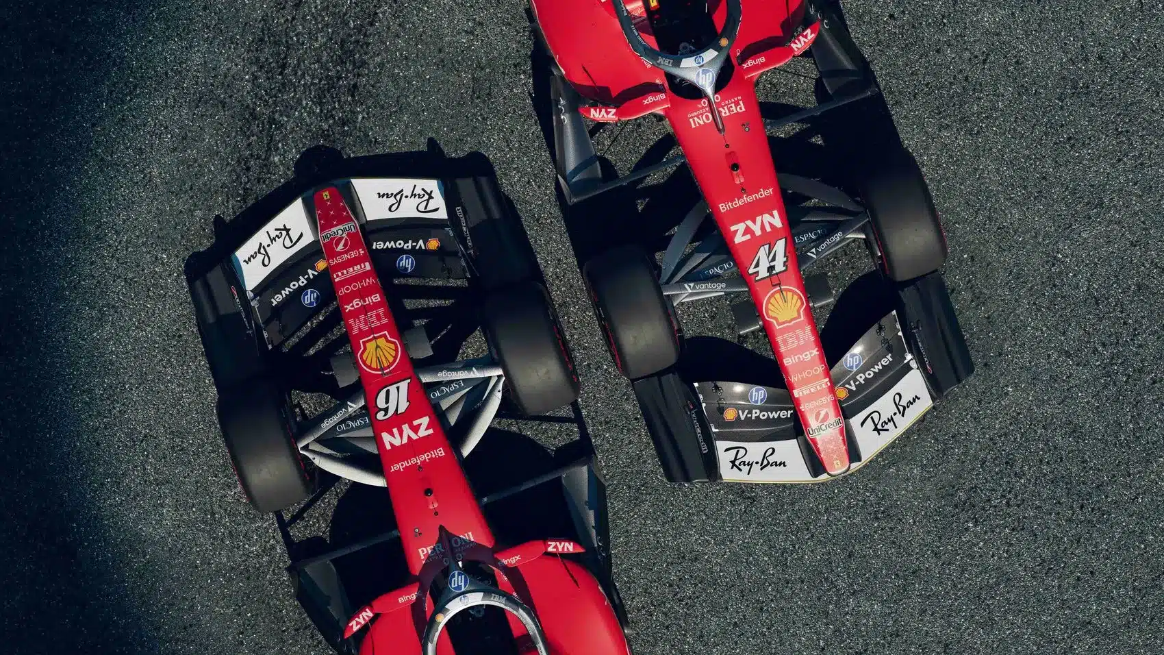 Ferrari Leclerc Hamilton