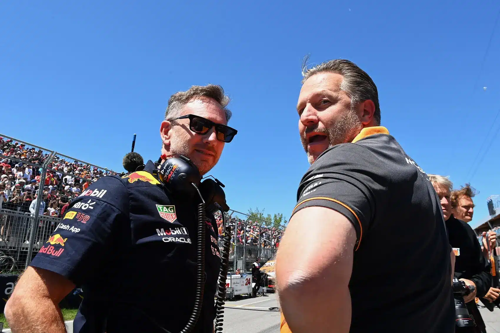 Christian Horner, Zak Brown