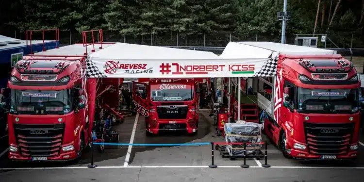 révész racing, kamion