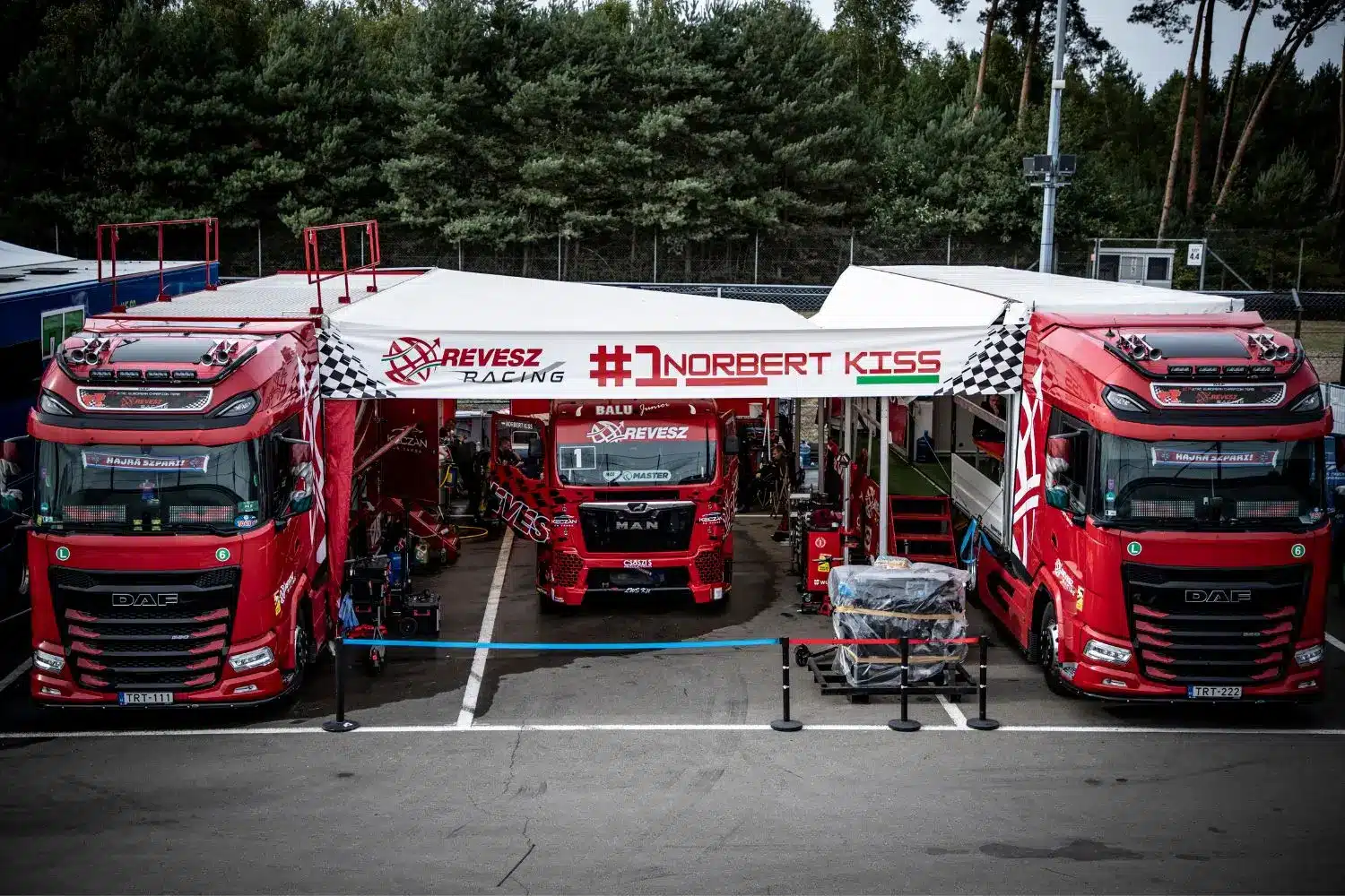 révész racing, kamion
