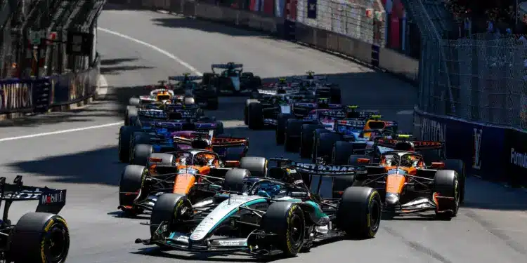 George Russell, Monaco