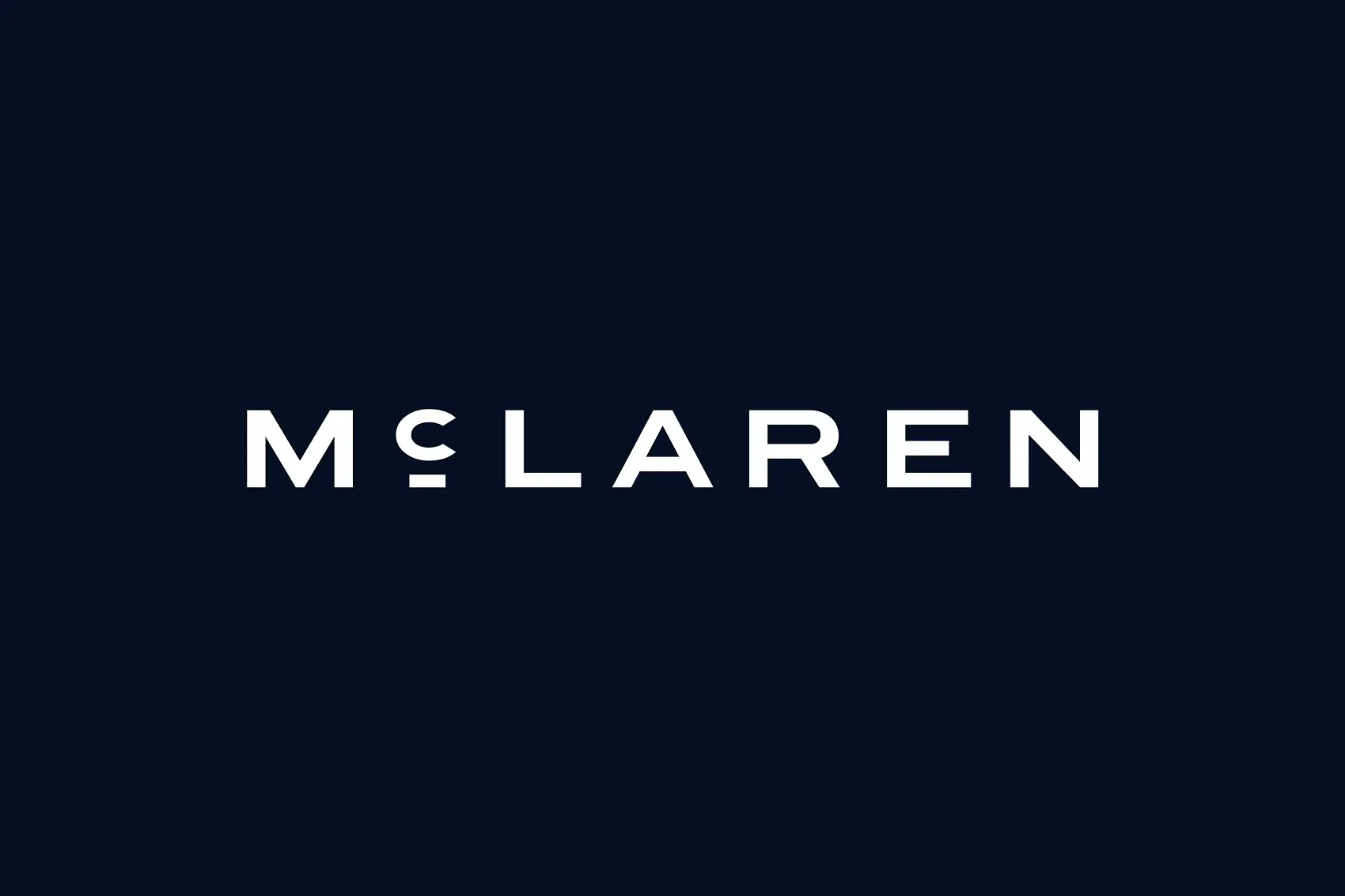 McLaren új wordmark