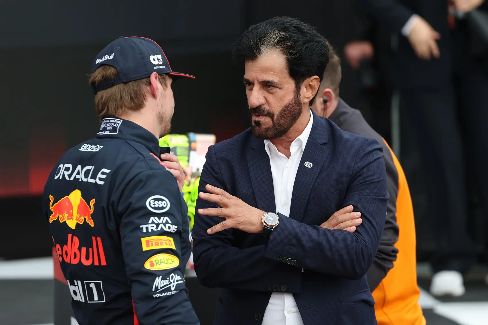 Mohammed ben Sulayem Max Verstappen
