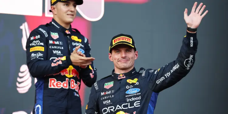 Max Verstappen, Isack Hadjar