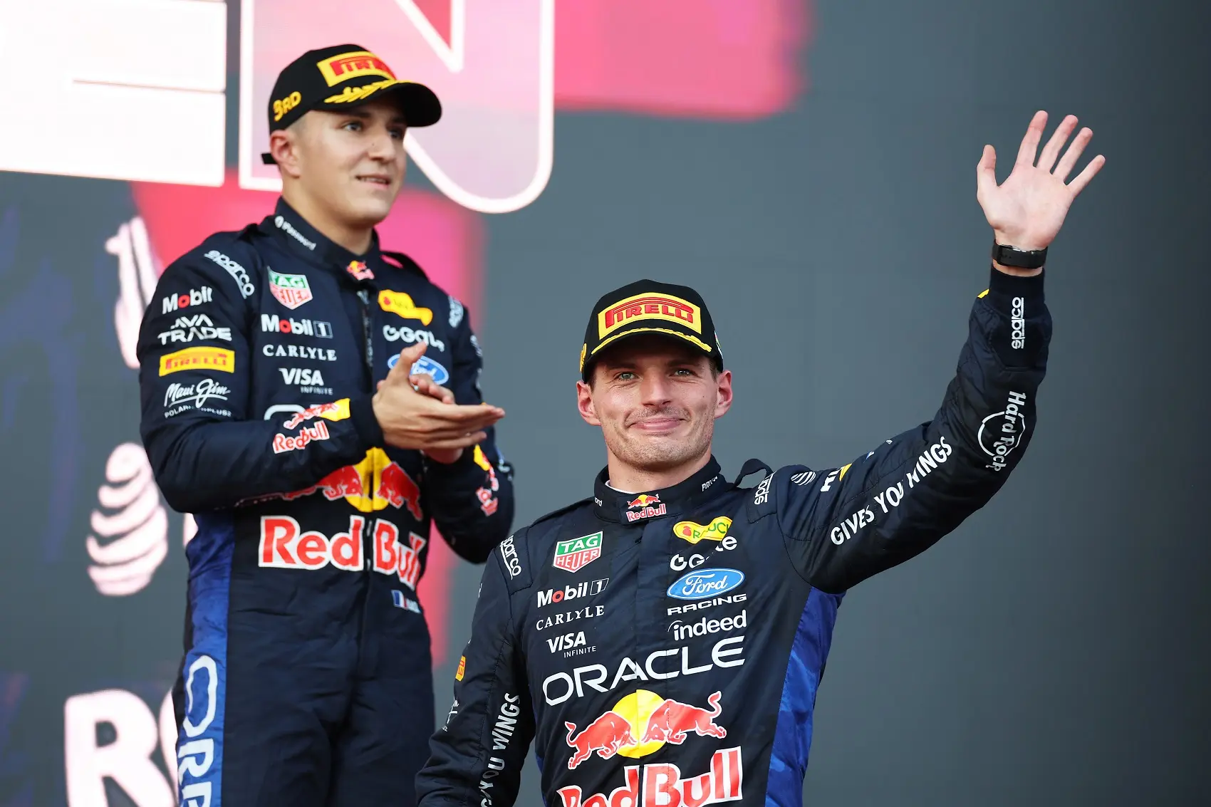 Max Verstappen, Isack Hadjar