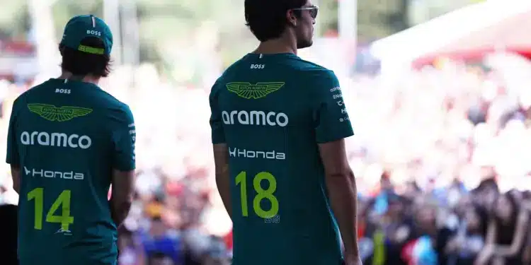 Fernando Alonso, Lance Stroll, Aston Martin