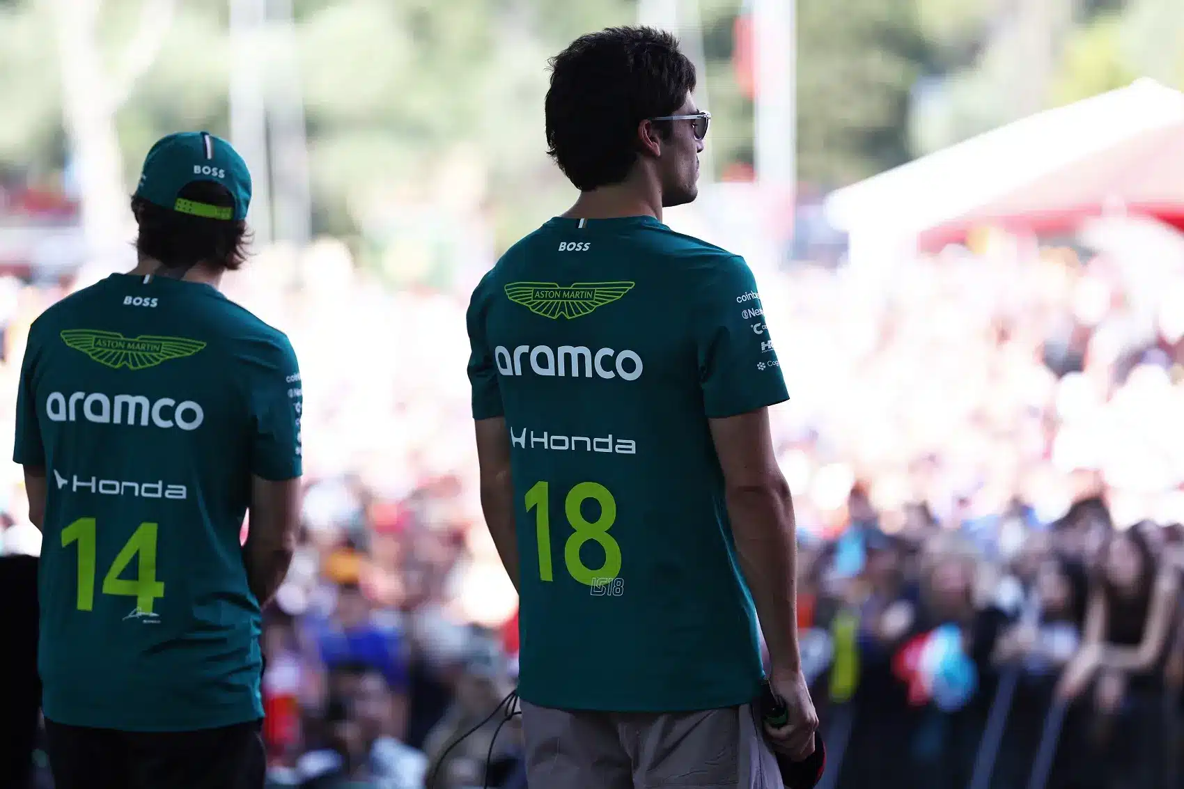 Fernando Alonso, Lance Stroll, Aston Martin