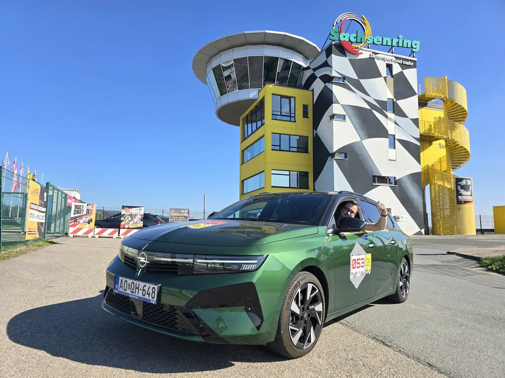 Motorsportol.hu: Hegedűs Dávid; Holy Cube Rally, Sachsenring