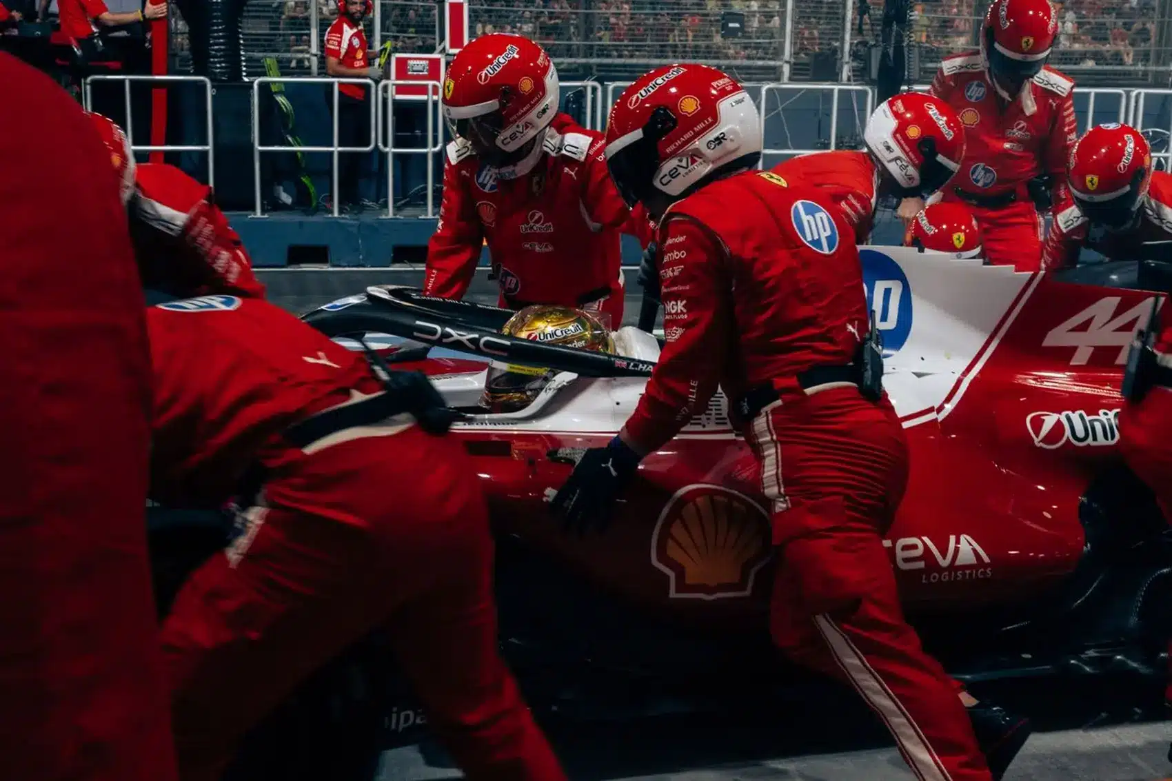 Lewis Hamilton, Ferrari