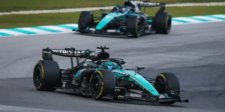 Kimi Antonelli, George Russell, Mercedes