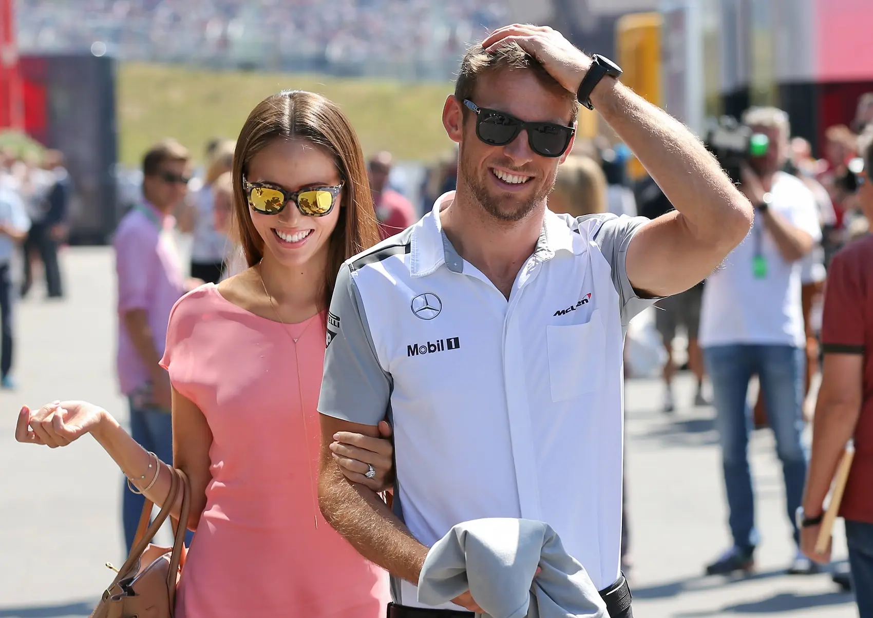 Jenson Button, Jessica Michibata