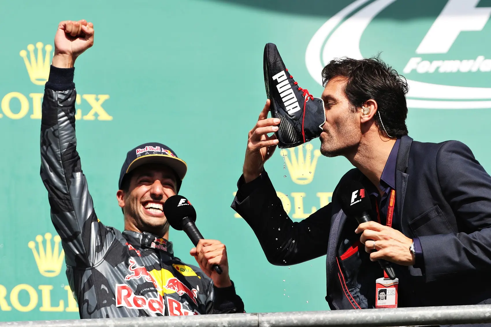 Daniel Ricciardo, Mark Webber, Red Bull
