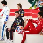 Carlos Sainz, Max Vertsappen, Charles Leclerc, 2025 F1